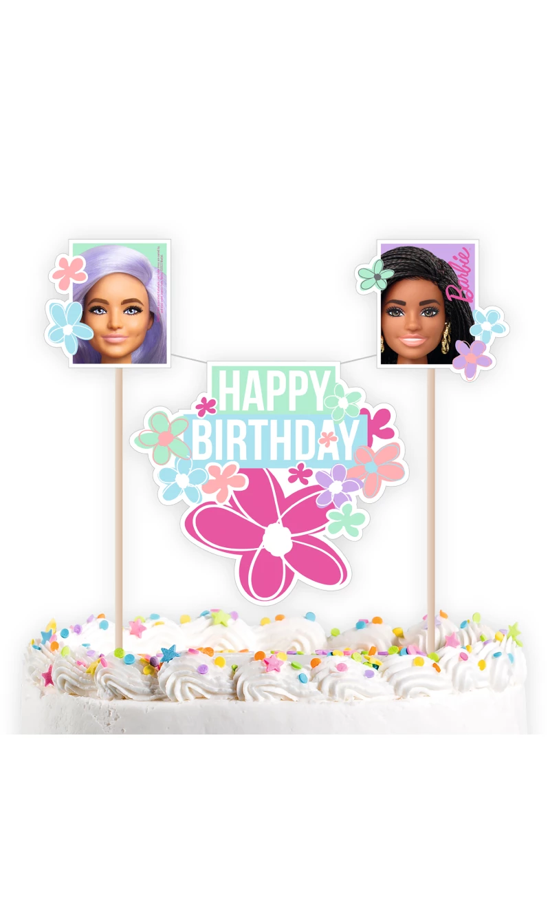 Barbie Sweet Life Cake Topper Decoration - 26 x 15cm