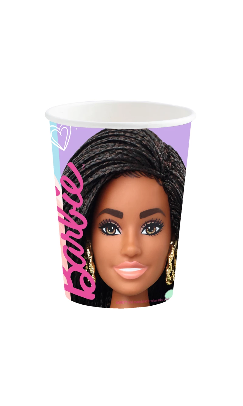 Barbie Sweet Life Cups 250ml - 8pk