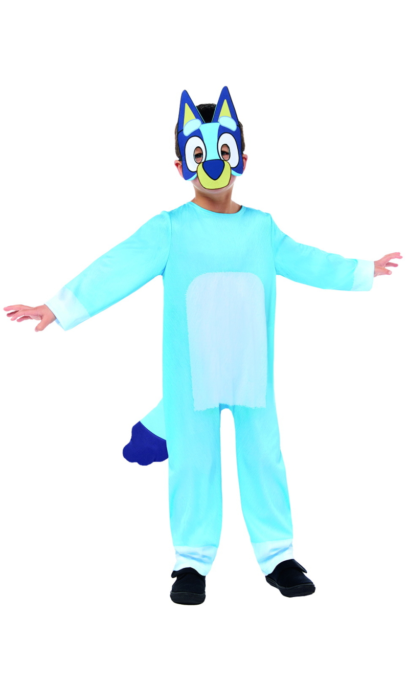 Official Licensed Bluey Costume - Age 4 to 6 Years