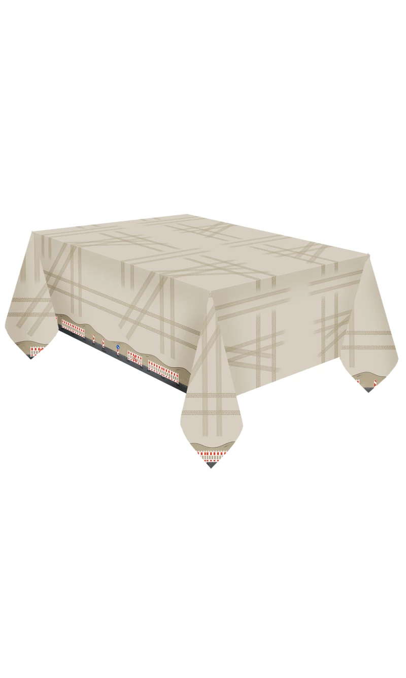 Construction Party Paper Tablecover - 180 x 120cm