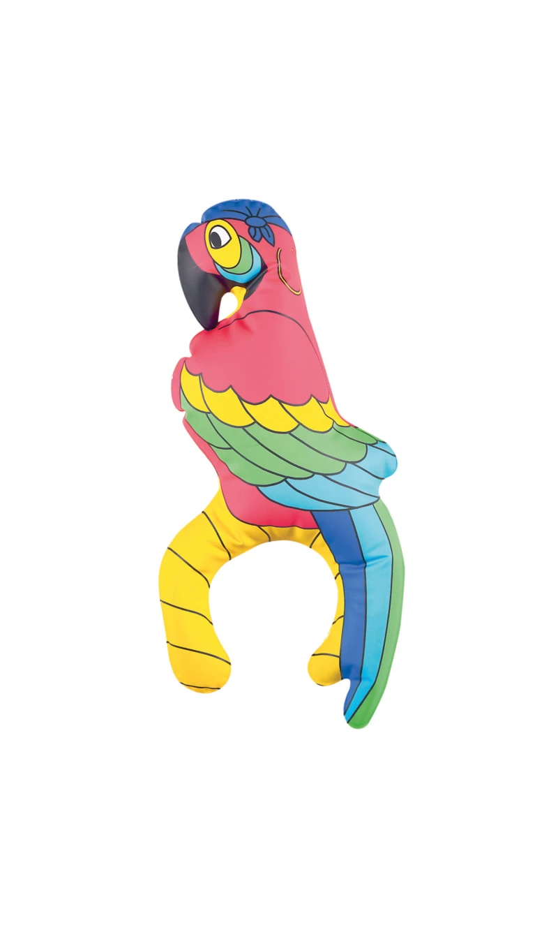 Inflatable Pirate Parrot - 27.9cm