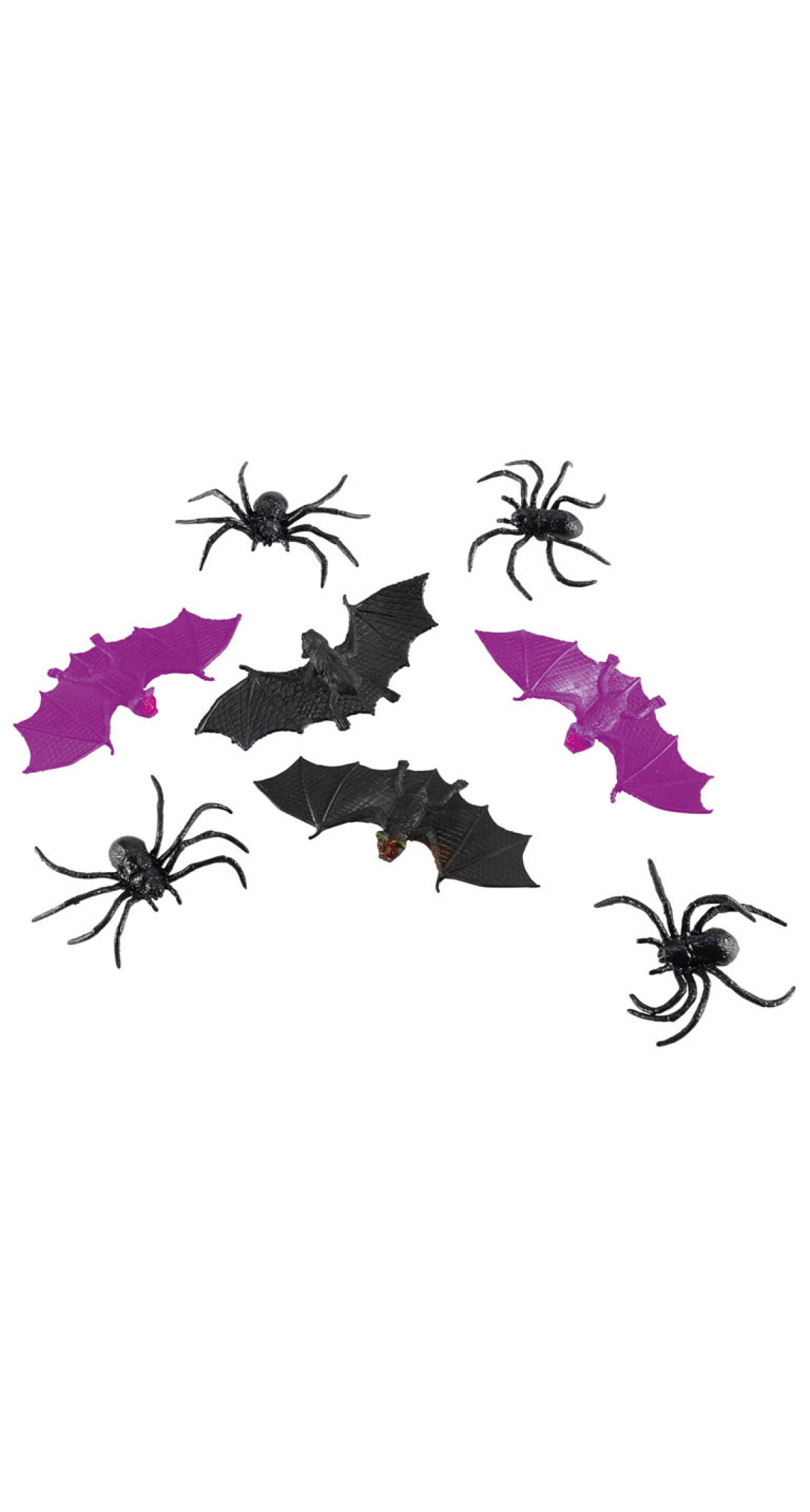 Assorted Plastic Creepy Animals Plastic (5 x 3cm) - 8pk