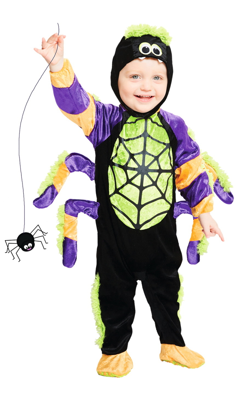 Little Spooky Spider Costume - Age 2 to 3 Years