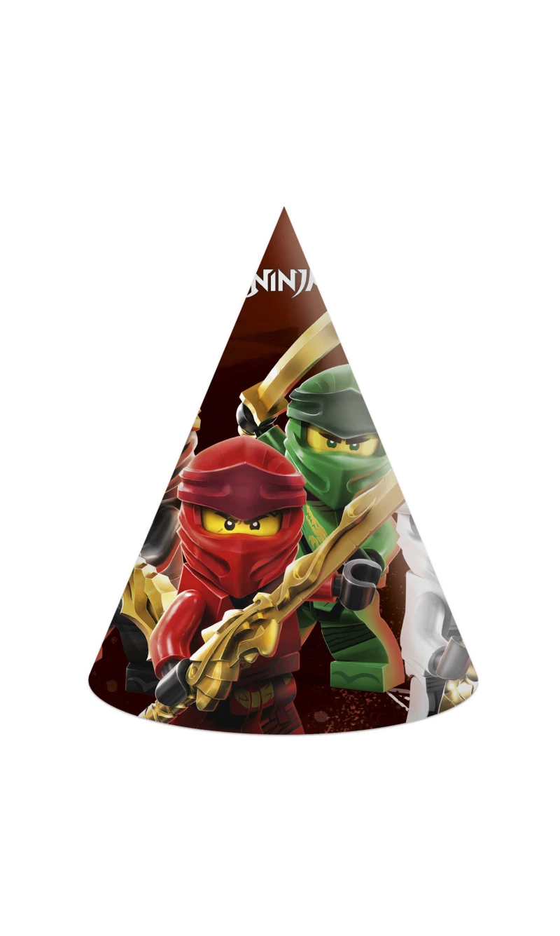 Lego Ninjago FSC Paper Hats - 6pk
