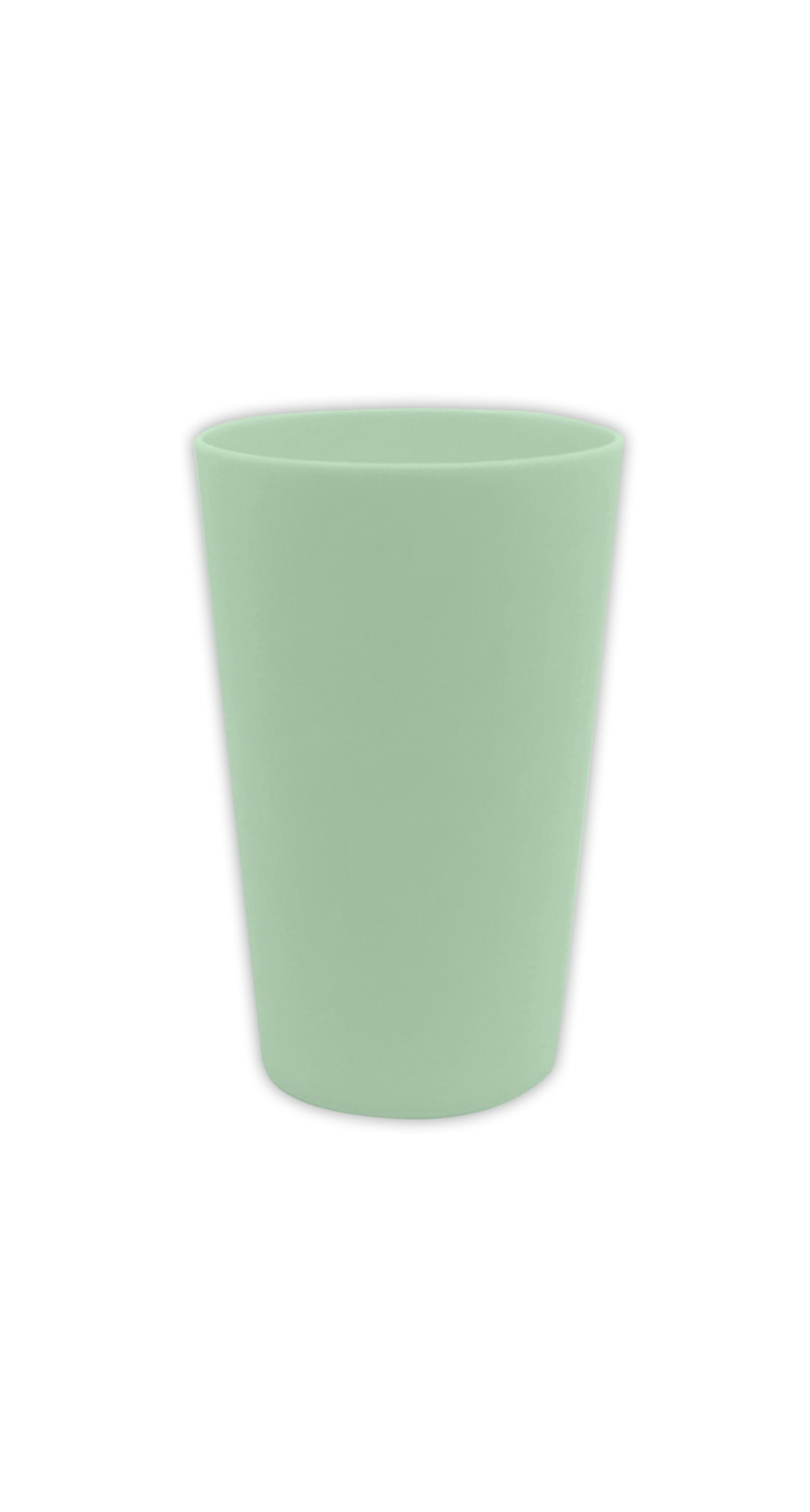 Solid Colour Mint Pastel Reusable Cups 280ml - 2pk