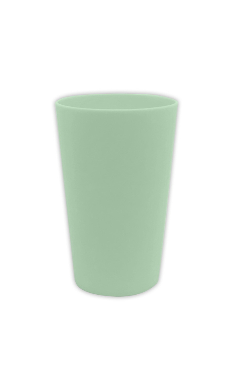 Solid Colour Mint Pastel Reusable Cups 280ml - 2pk