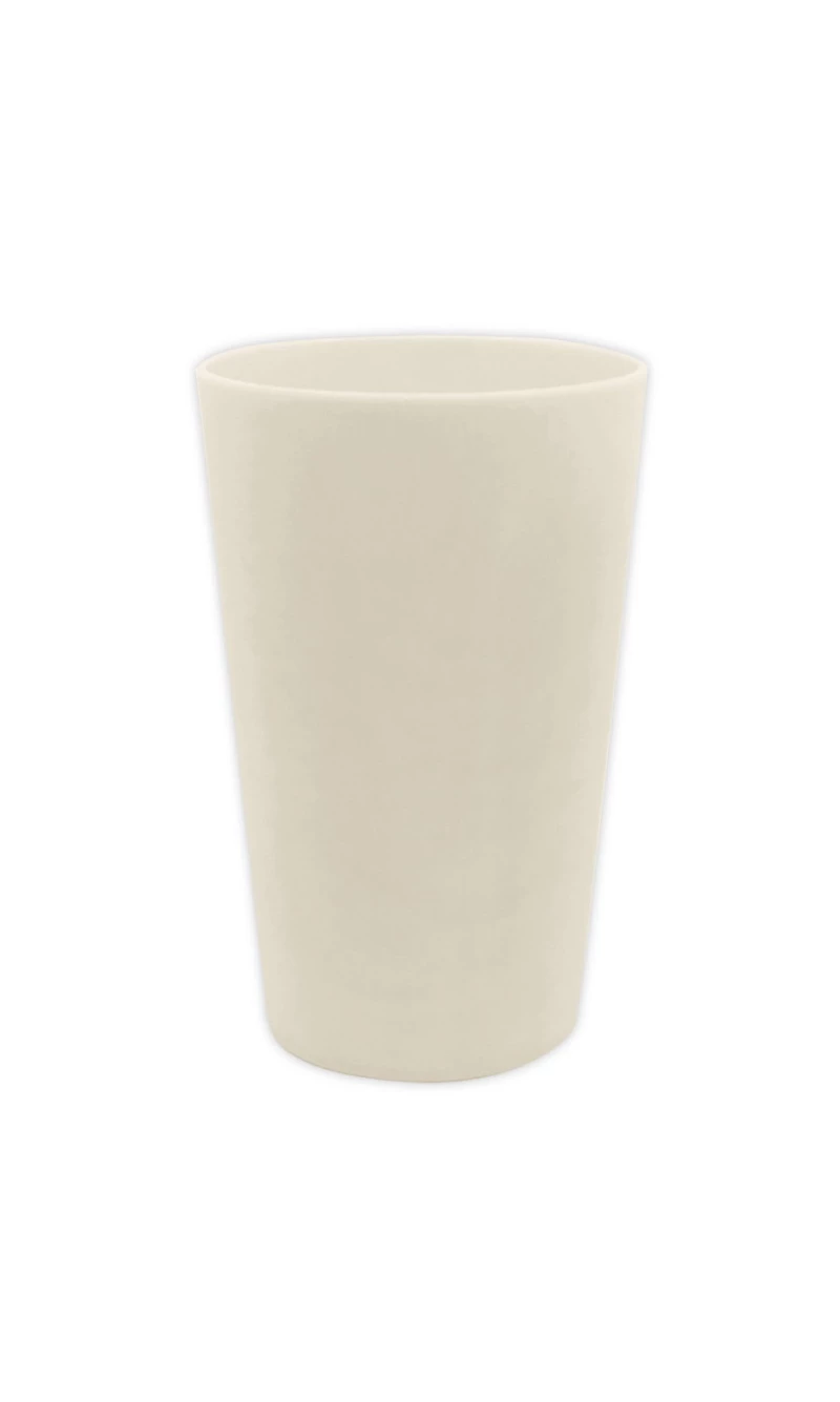Solid Colour Beige Reusable Cups 280ml - 2pk