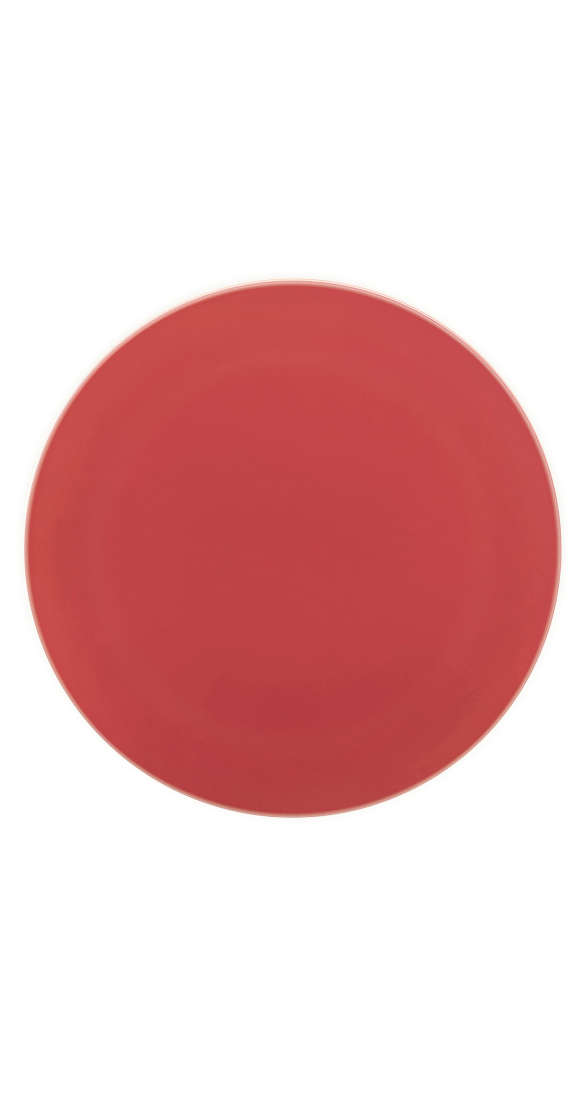 Solid Colour Red Reusable Plates 25cm - 2pk