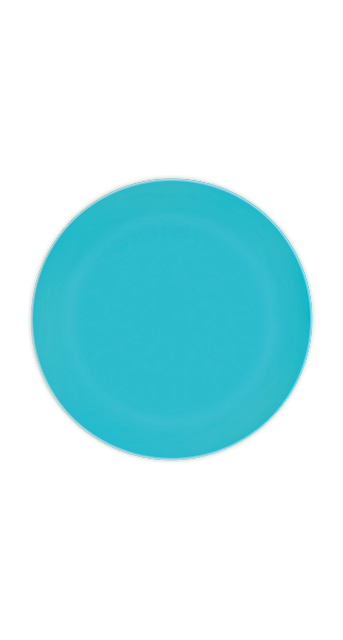 Solid Colour Turquoise Reusable Plates 20cm - 2pk