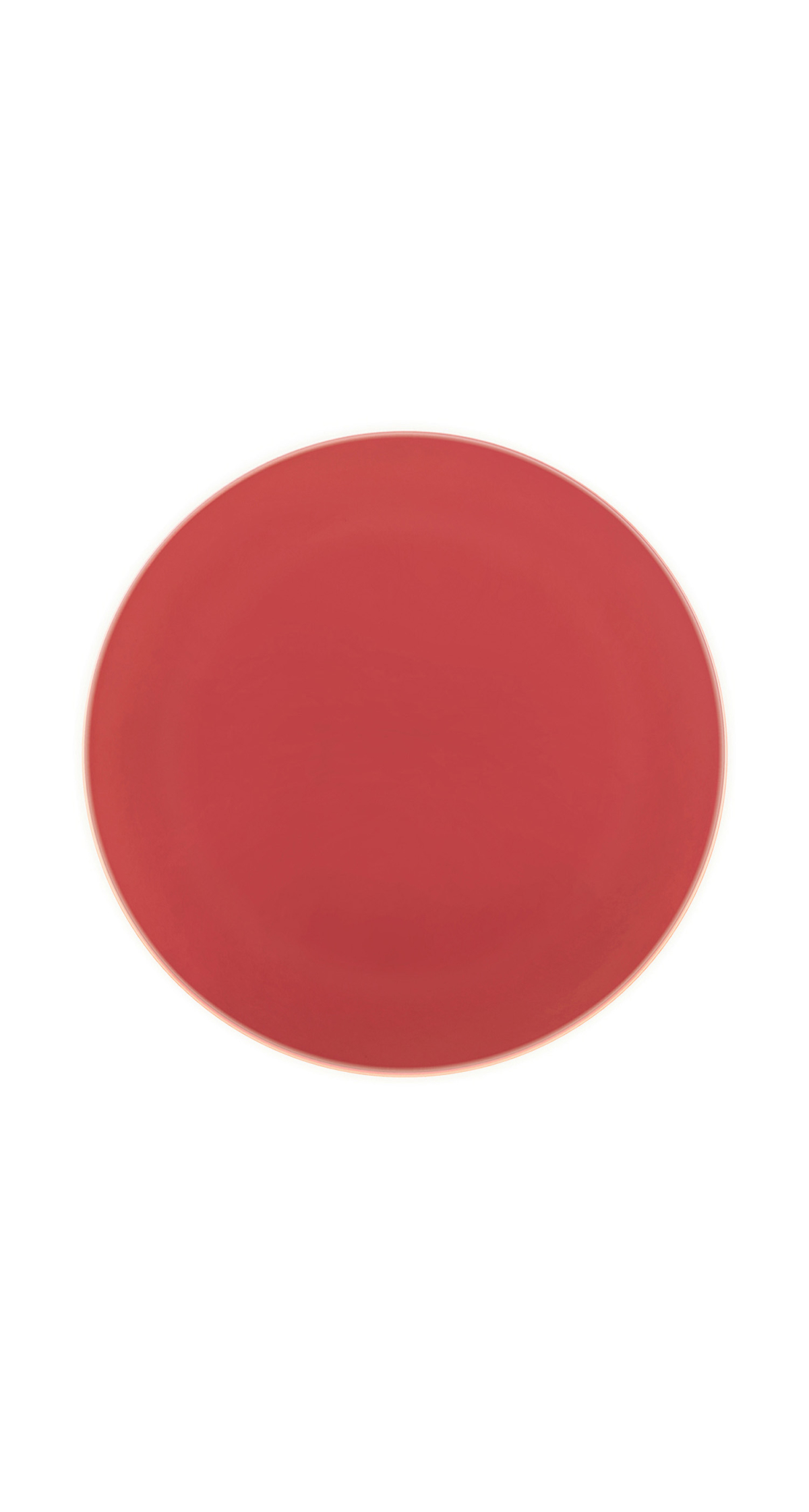 Solid Colour Red Reusable Plates 20cm - 2pk