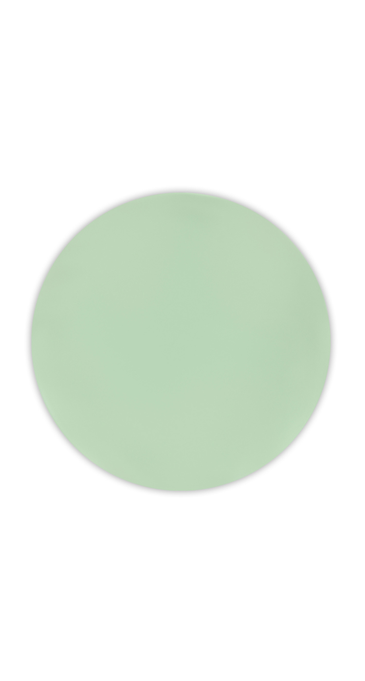 Solid Colour Mint Pastel Reusable Plates 20cm - 2pk