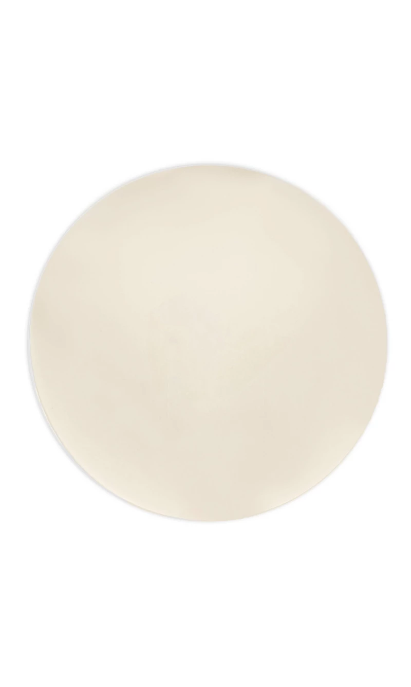 Solid Colour Beige Reusable Plates 20cm - 2pk