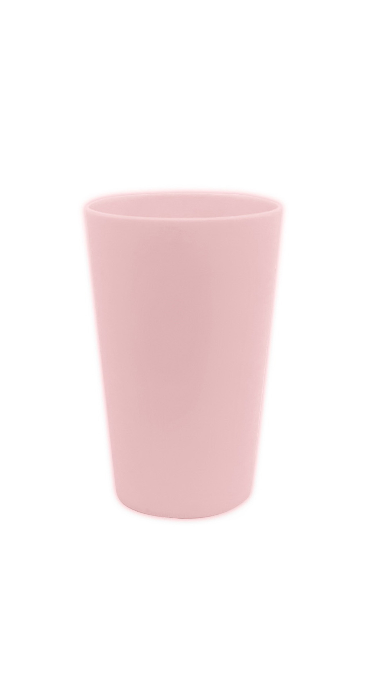 Solid Colour Pink Reusable Cups 280ml - 2pk