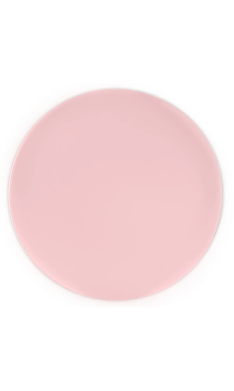 Solid Colour Pink Reusable Plates 25cm - 2pk