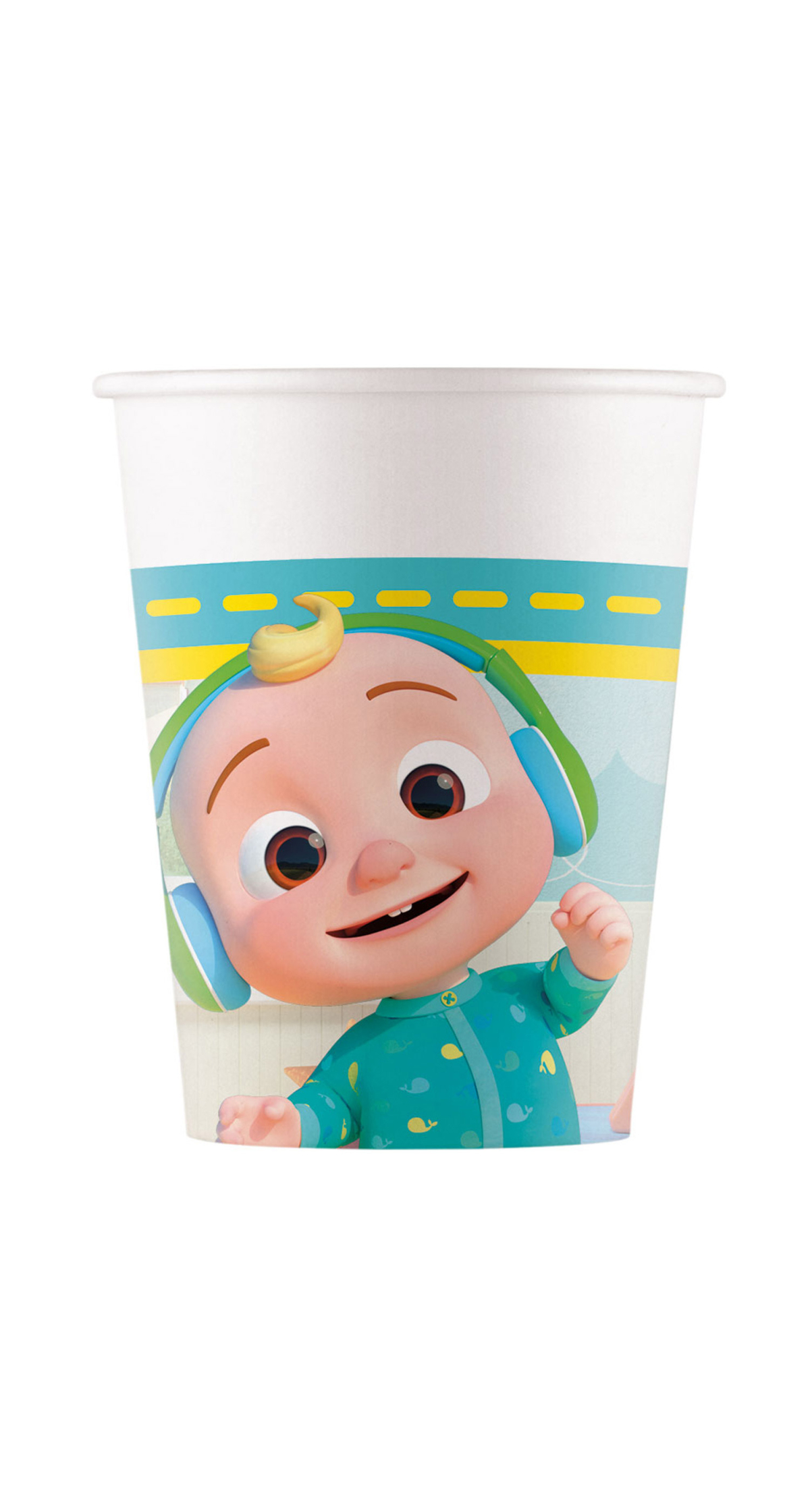 Cocomelon FSC Paper Cups 200ml - 8pk