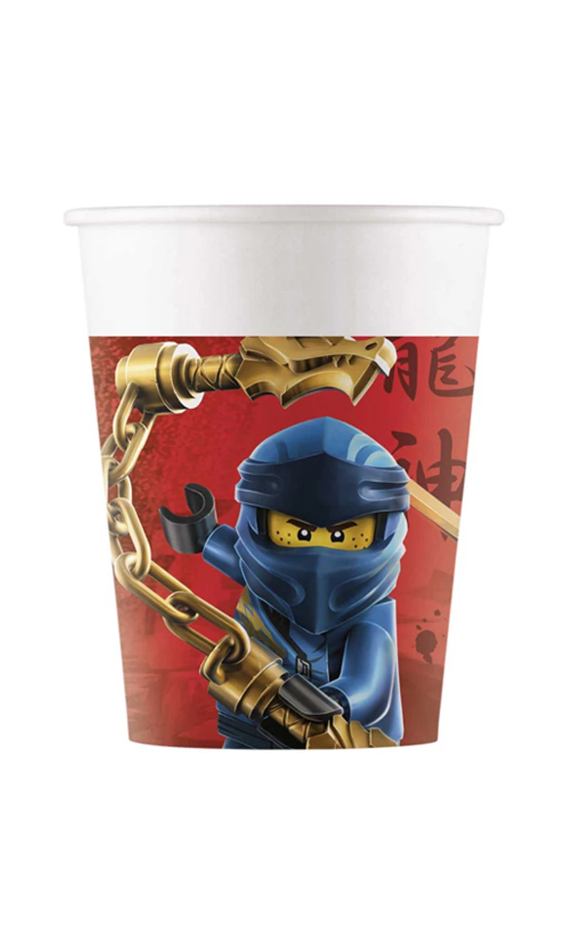 Lego Ninjago FSC Paper Cups 200ml - 8pk