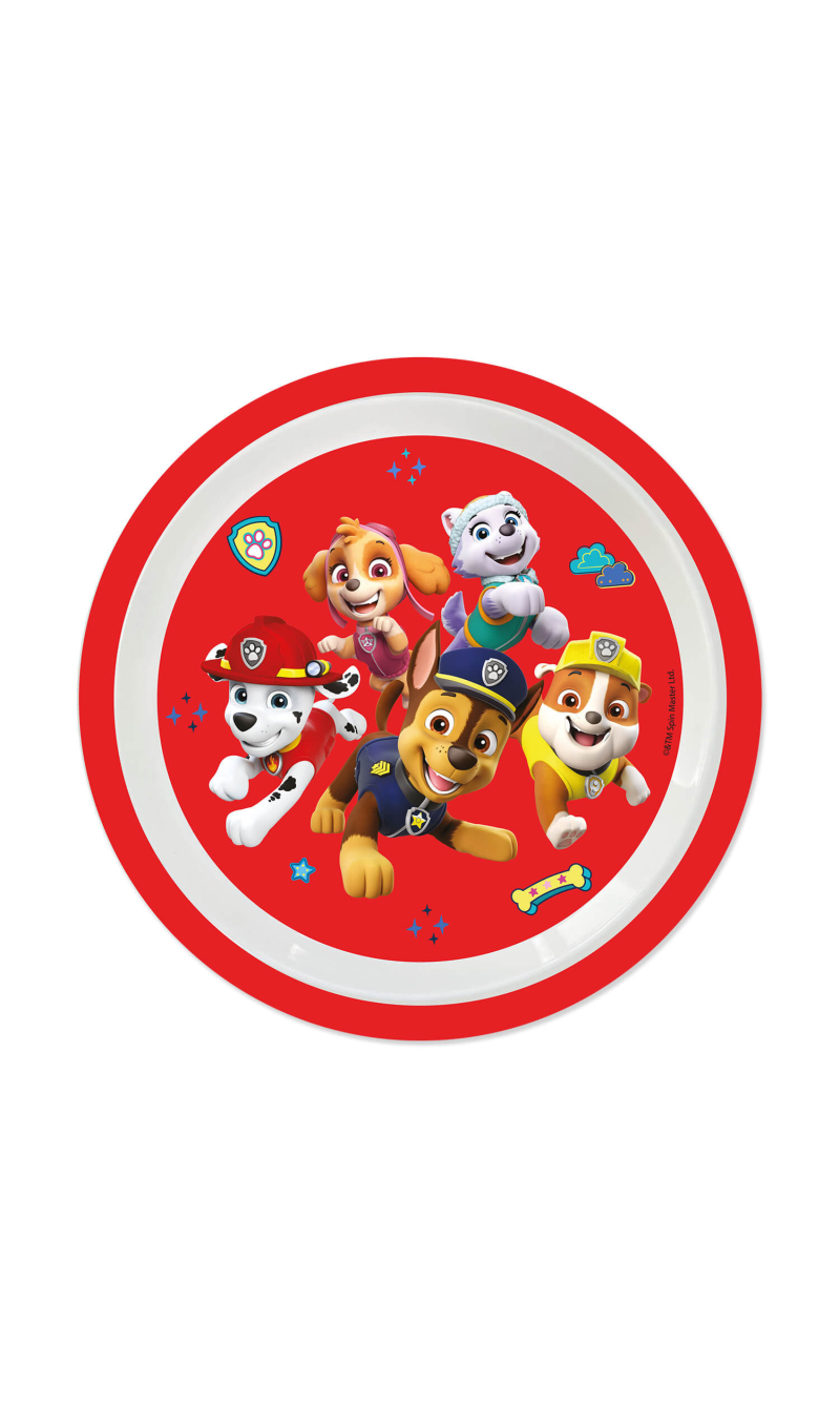Paw Patrol Reusable Plate 20cm - 1pk