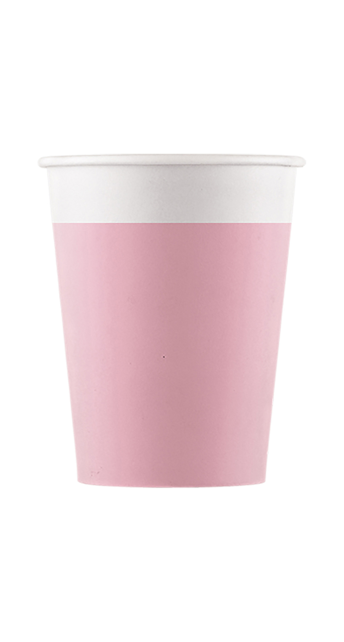 Pink FSC Paper Cups 200ml - 8pk