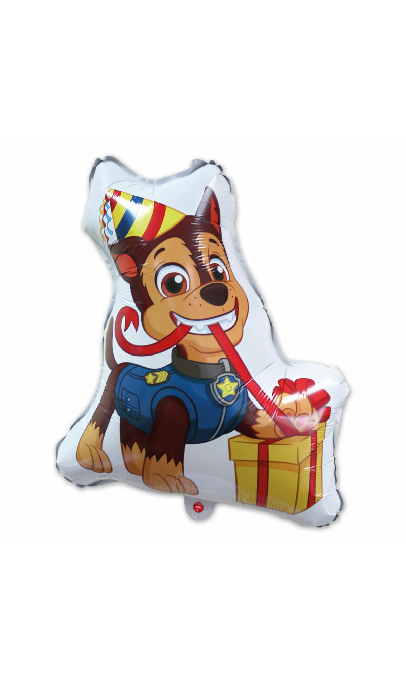 Paw Patrol Super Shaped Foil Balloon "Chase Party" - 1pk