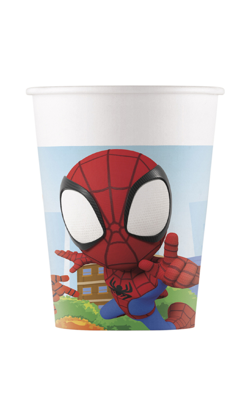 Spidey & His Amazing Friends FSC Paper Cups 200ml - 8pk