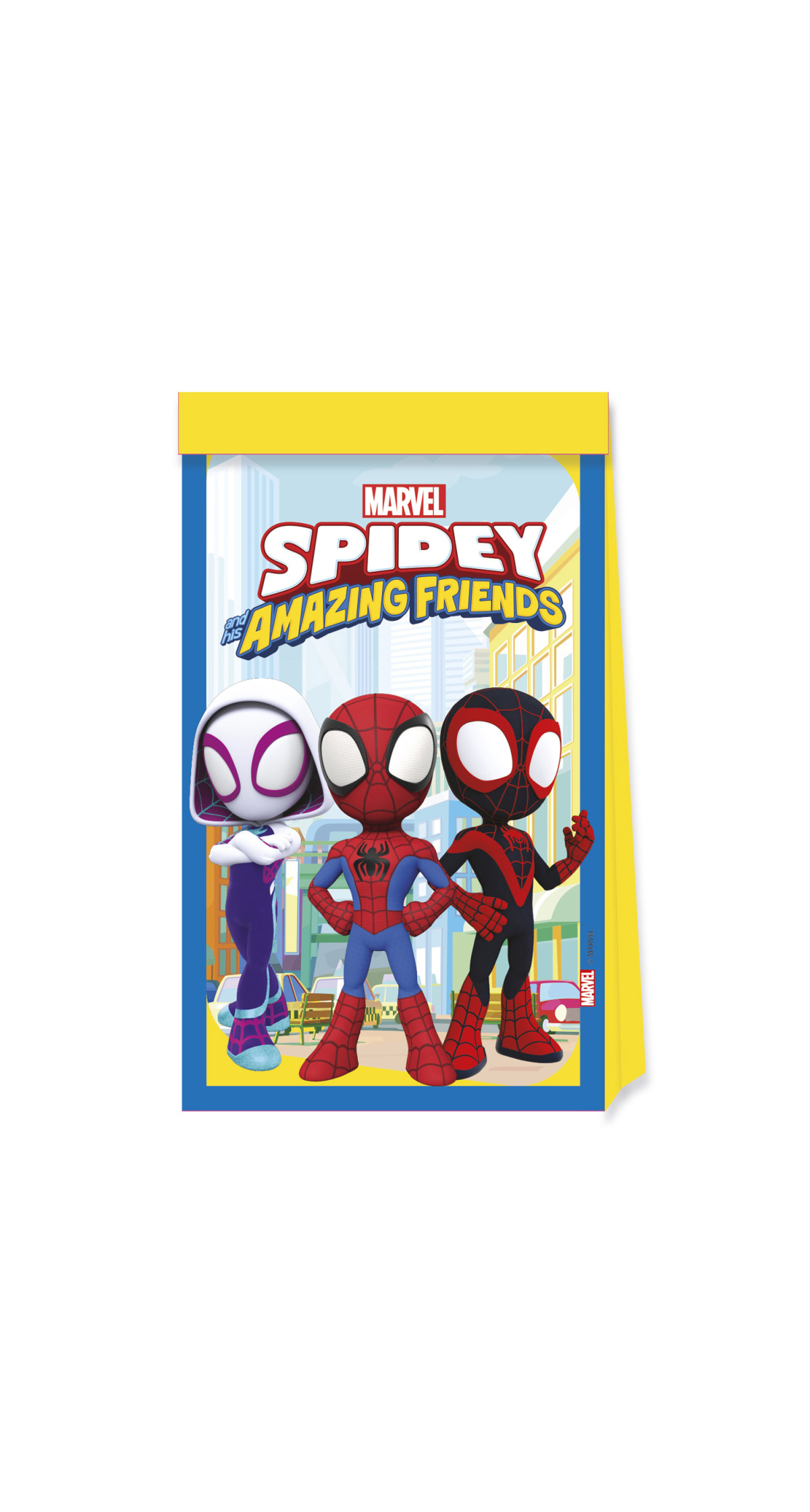 Spidey & His Amazing Friends FSC Paper Party Bags - 4pk