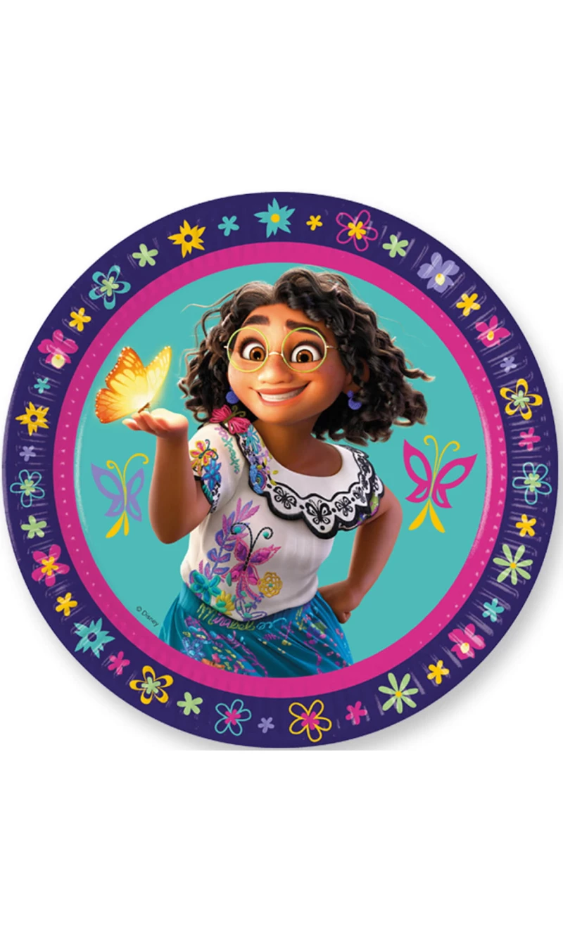 Encanto FSC Paper Plates Next Generation Large 23cm - 8pk