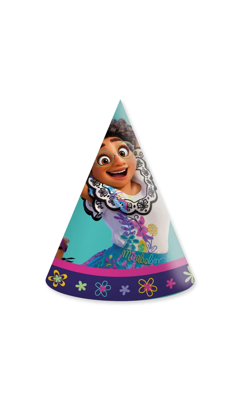 Encanto FSC Paper Hats - 6pk