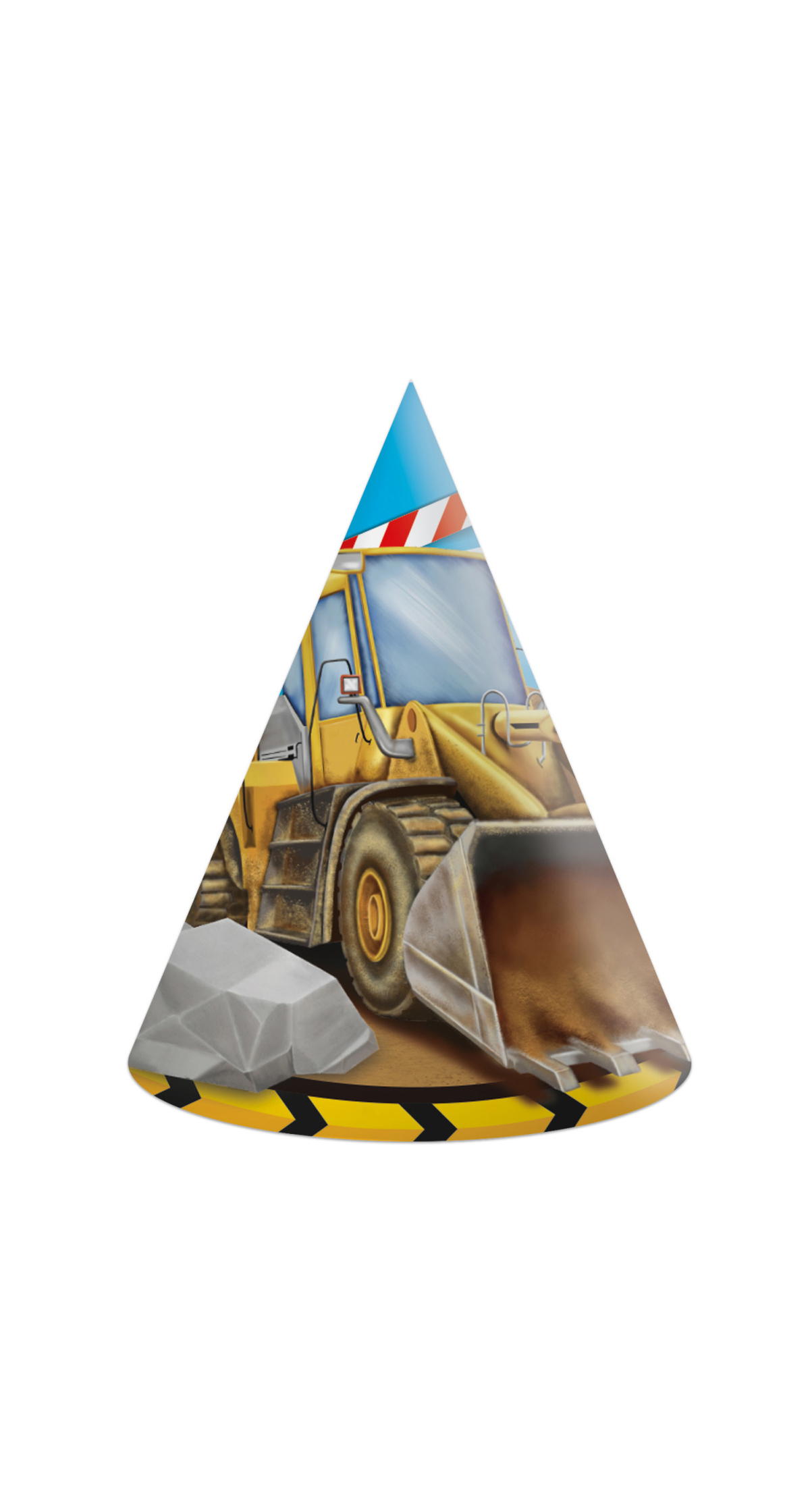 Construction FSC Paper Hats - 6pk