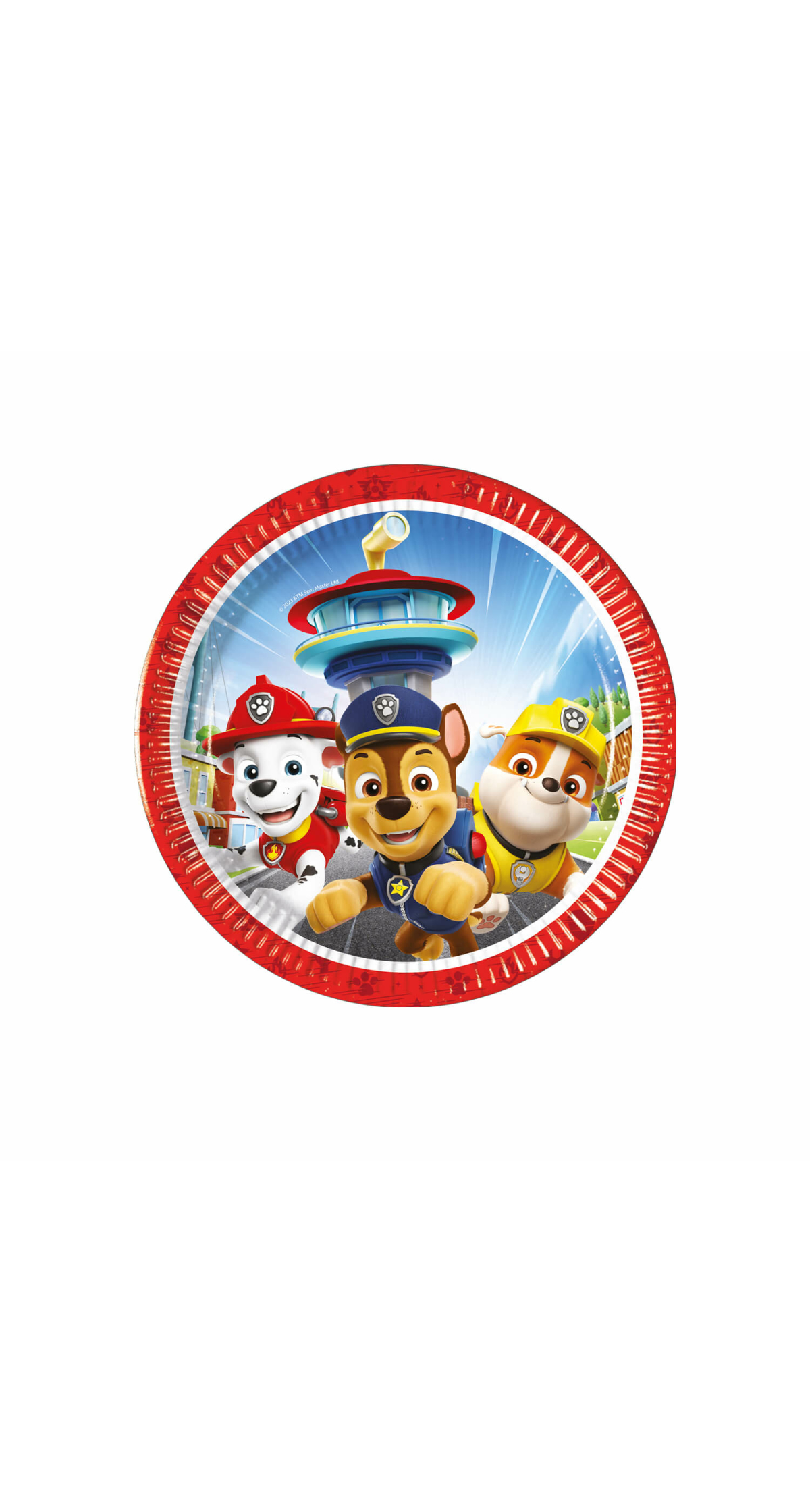 Paw Patrol FSC Paper Plates Medium 20cm - 8pk