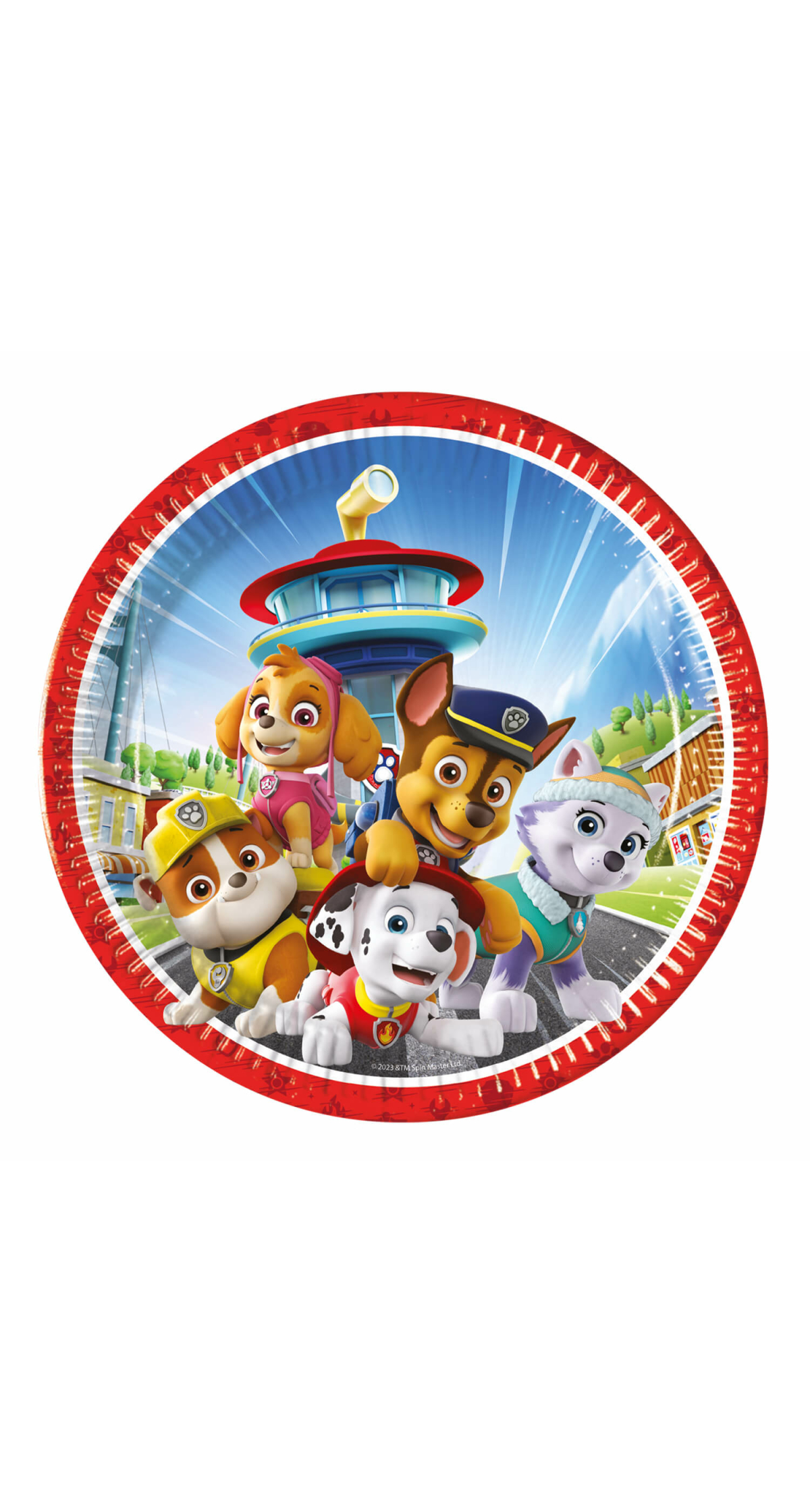 Paw Patrol FSC Paper Plates Large 23cm - 8pk