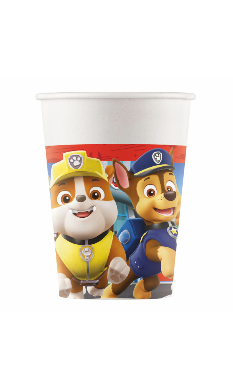 Paw Patrol FSC Paper Cups 200ml - 8pk