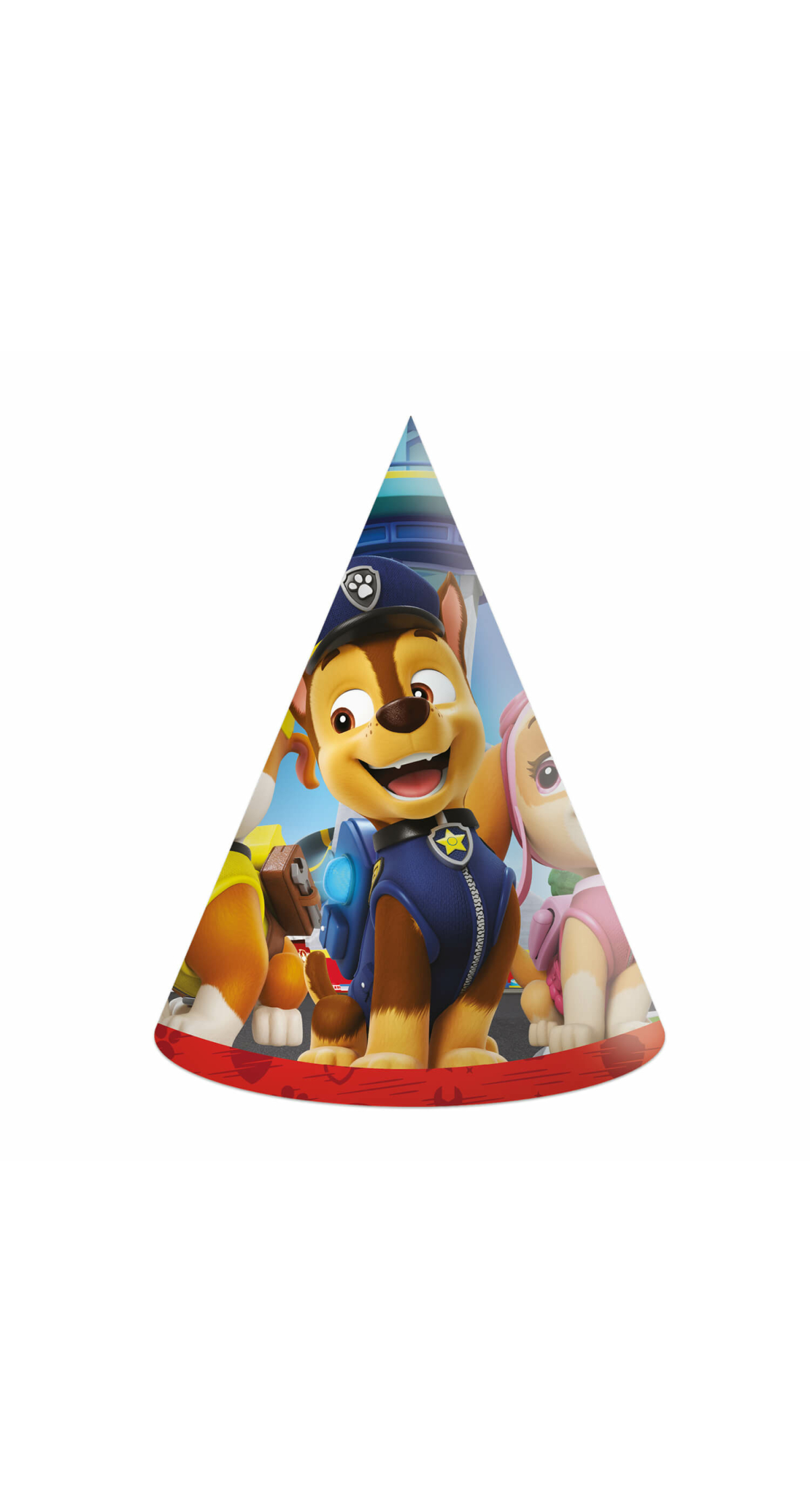 Paw Patrol FSC Paper Hats - 6pk