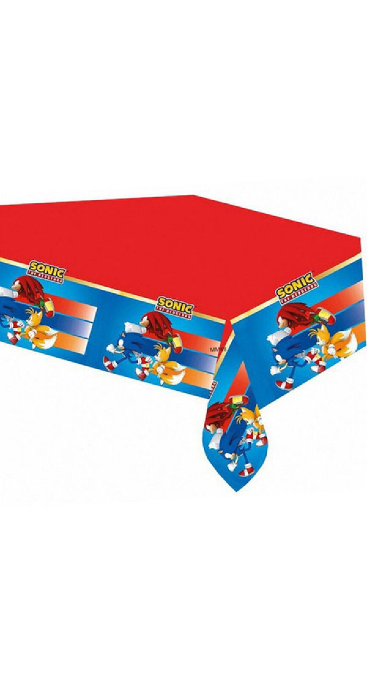Sonic Party Tablecover 120x180cm - 1pk