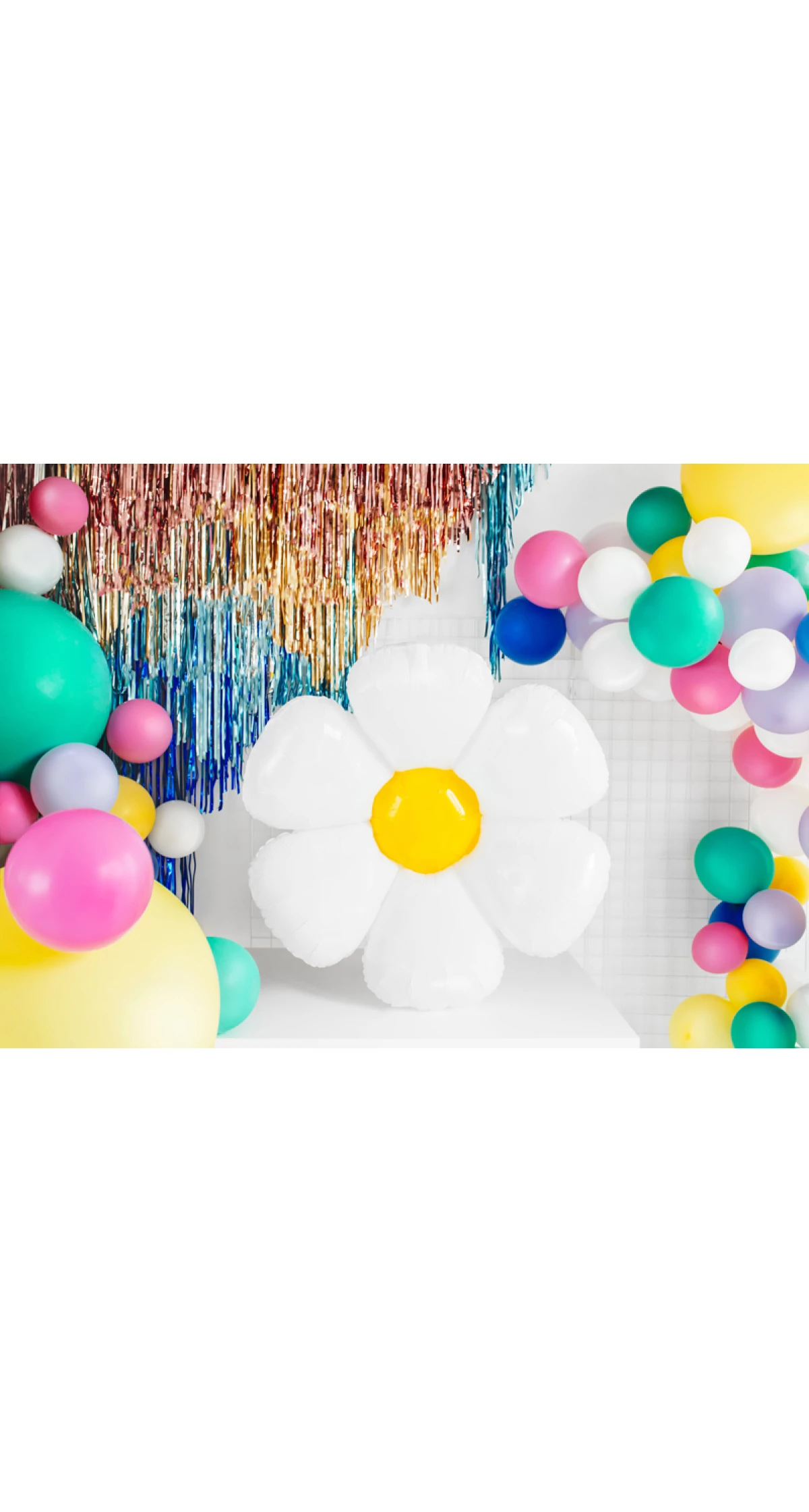 Party Backdrop Curtain Blue, 90 x 250cm