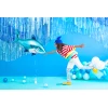 Party Backdrop Curtain Blue, 90 x 250cm