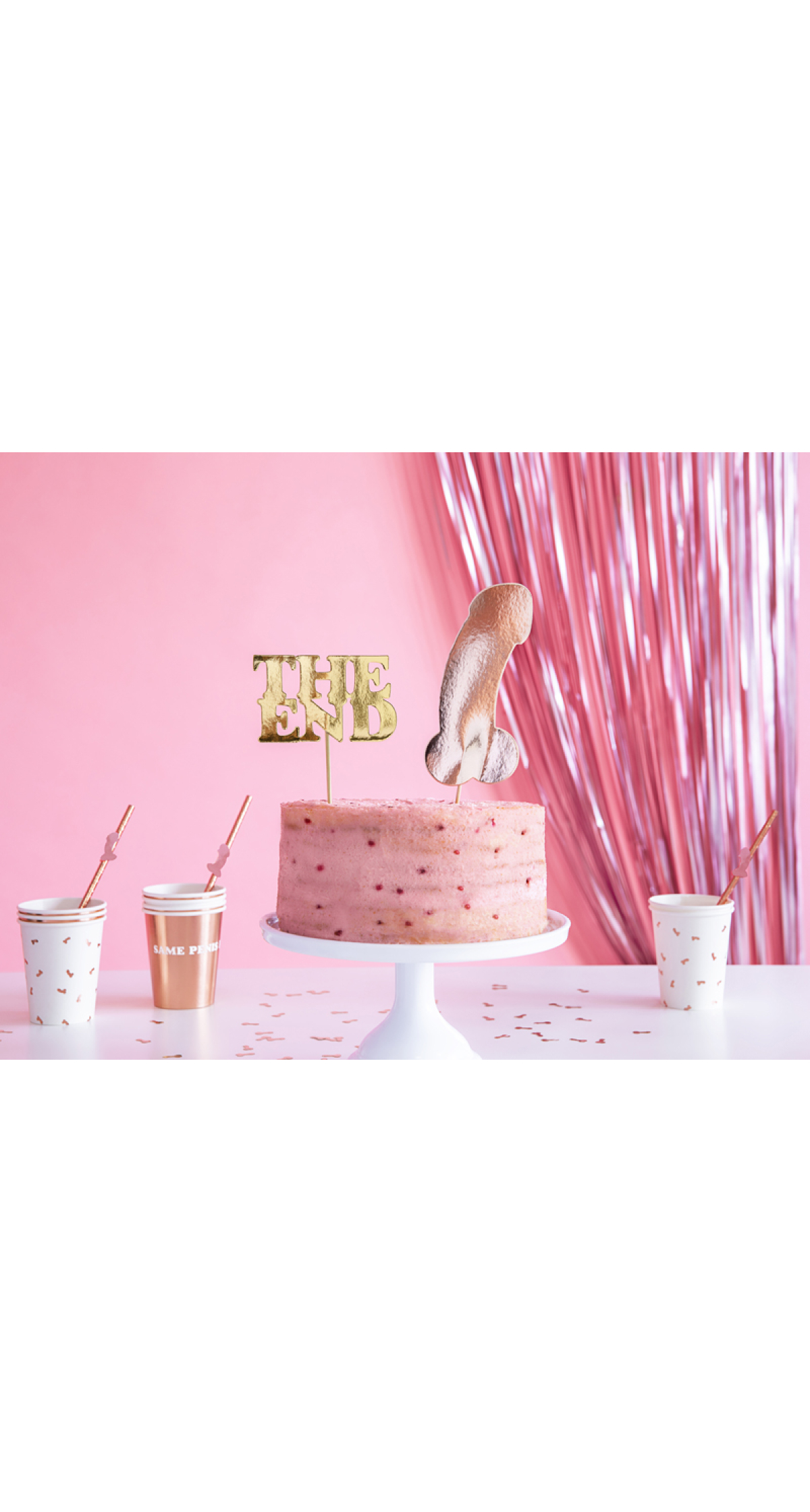 Party Backdrop Curtain Heather, 90 x 250cm