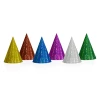 Holographic Party Hats, Mix, 16cm (1pkt / 20pc)