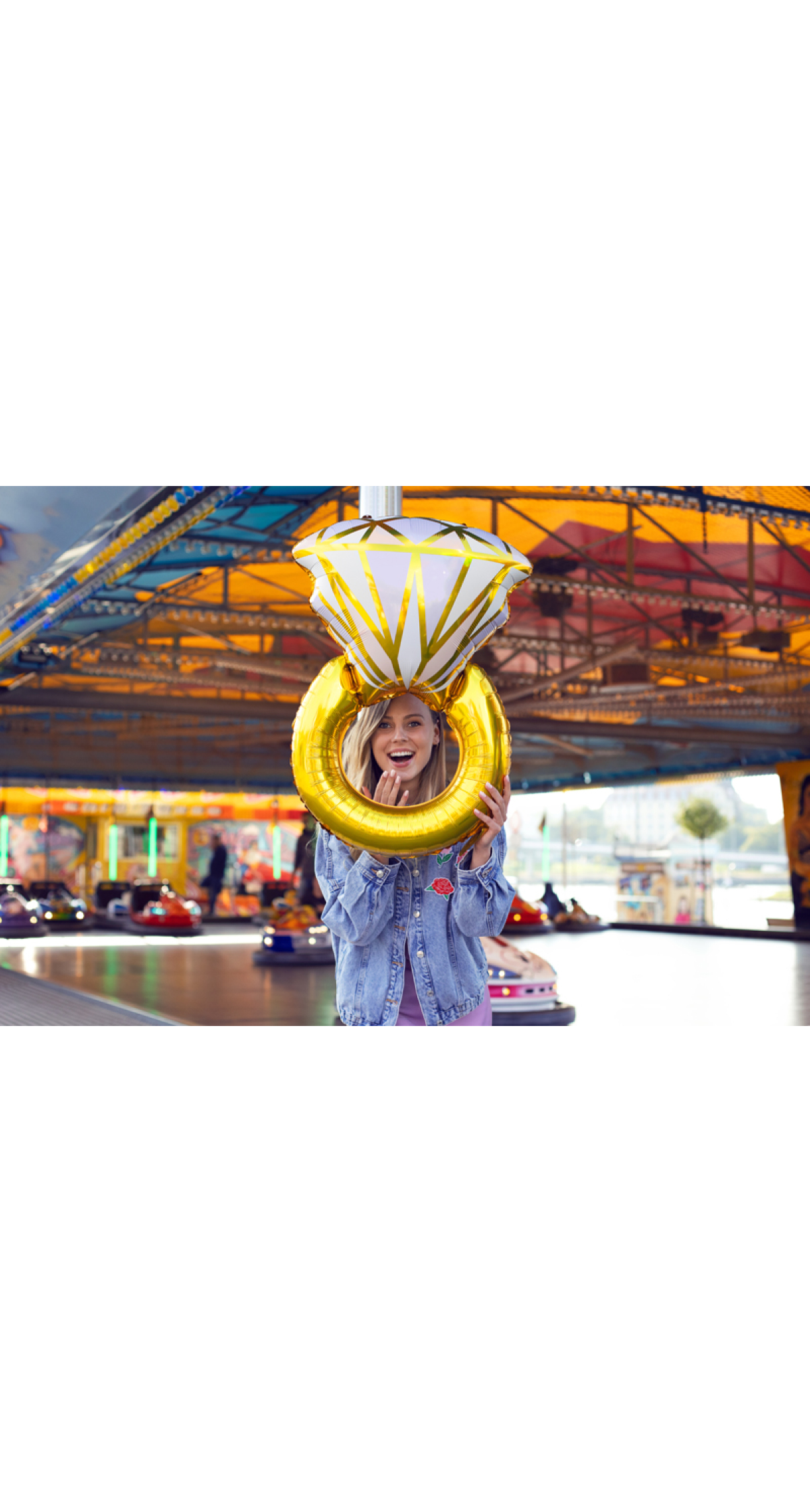 Foil Balloon Ring, 60x95cm