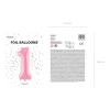 34 Inch Foil Balloon Number 1 – Light Pink