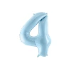 34 Inch Foil Balloon Number 4 – Light Blue