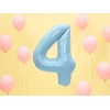 34 Inch Foil Balloon Number 4 – Light Blue