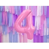 34 Inch Foil Balloon Number 4 – Light Pink