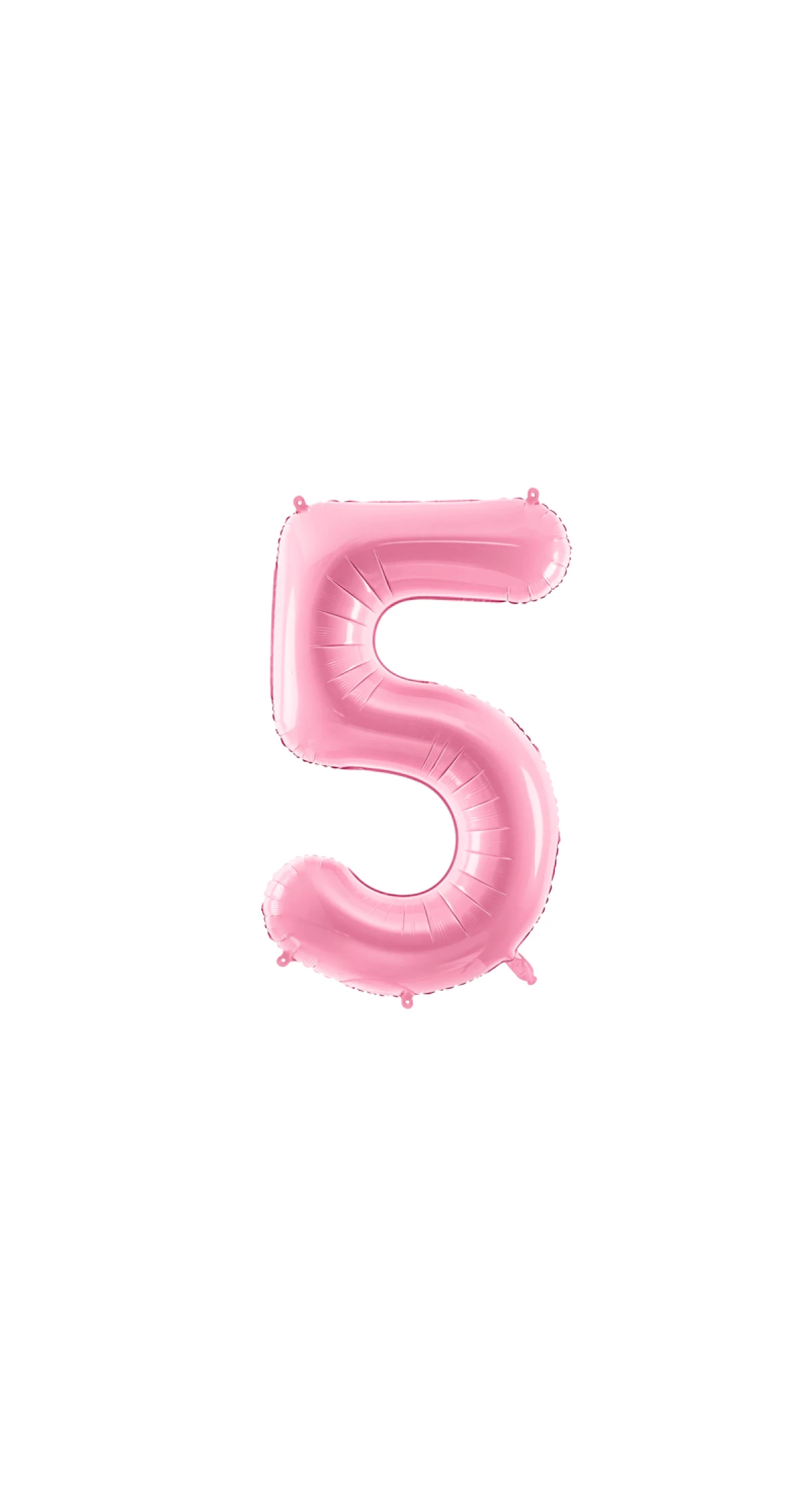 34 Inch Foil Balloon Number 5 – Light Pink