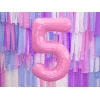 34 Inch Foil Balloon Number 5 – Light Pink