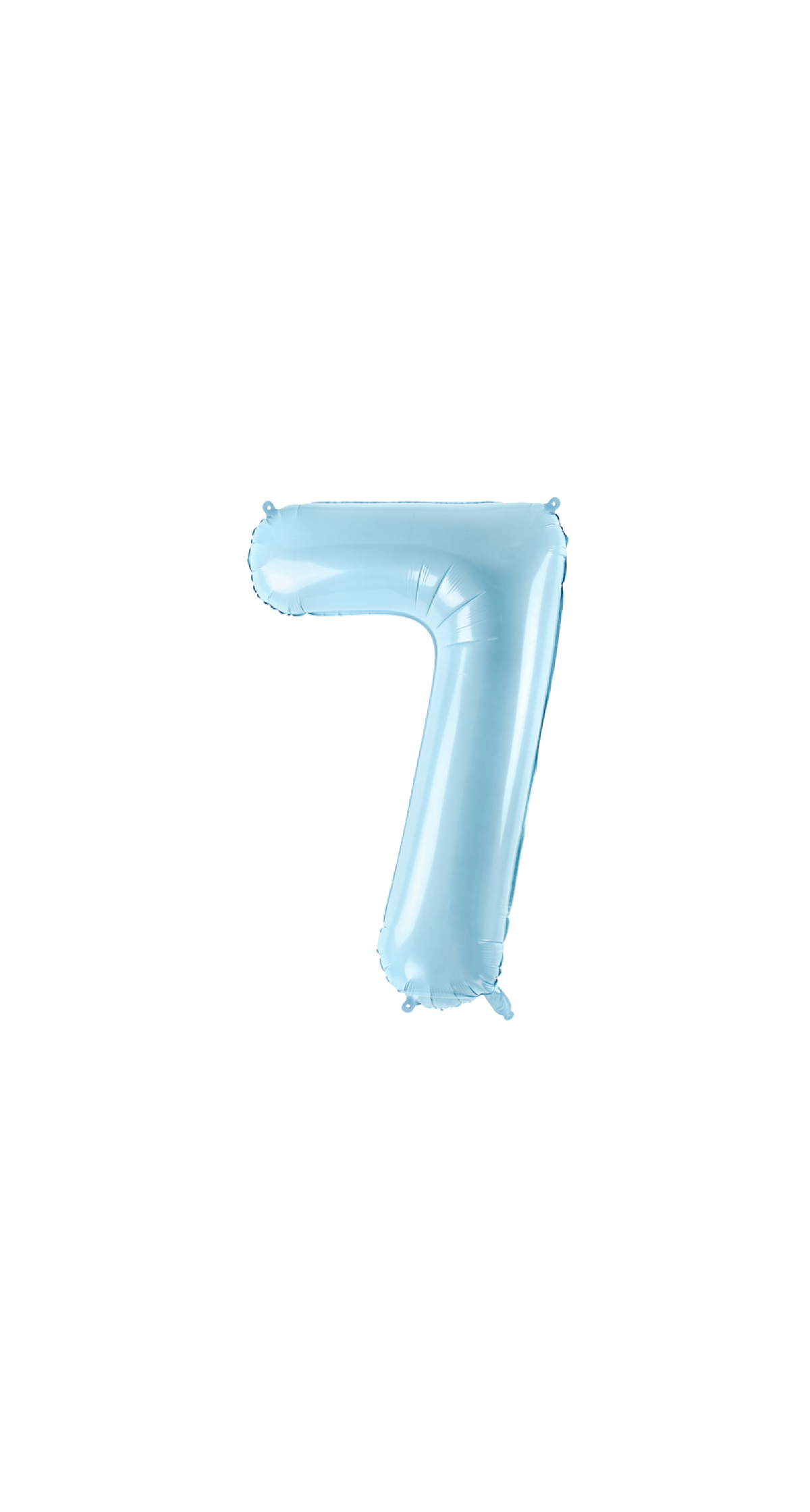 34 Inch Foil Balloon Number 7 – Light Blue