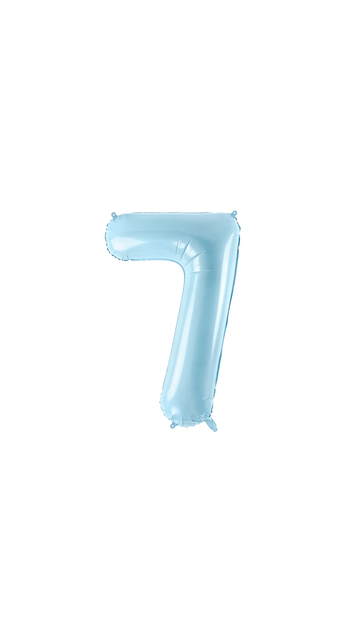 34 Inch Foil Balloon Number 7 – Light Blue