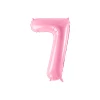 34 Inch Foil Balloon Number 7 – Light Pink