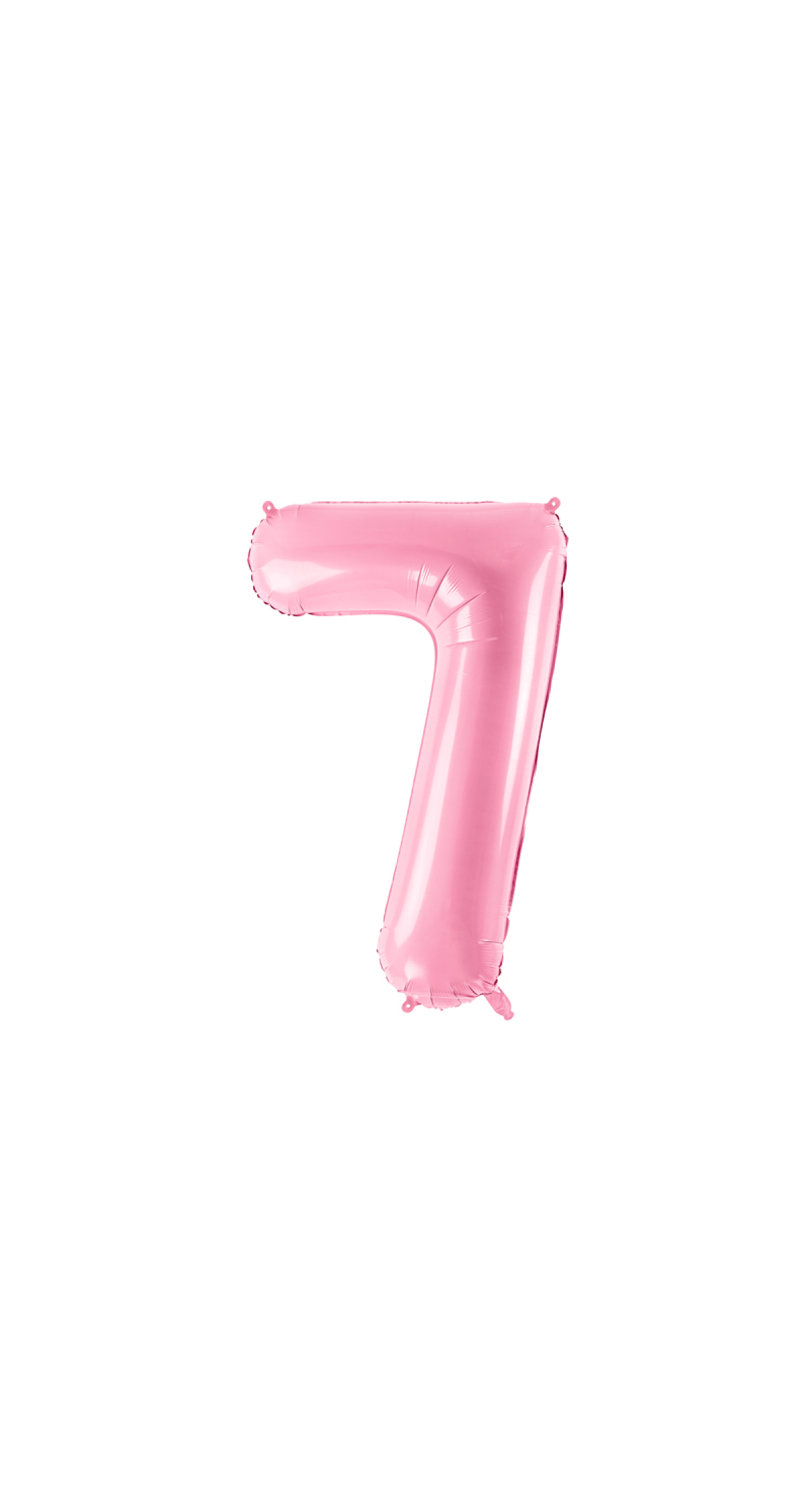 34 Inch Foil Balloon Number 7 – Light Pink