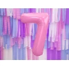 34 Inch Foil Balloon Number 7 – Light Pink