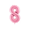 34 Inch Foil Balloon Number 8 – Light Pink